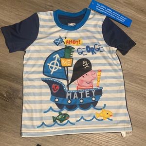 PEPPA PIG Boy Pajama (shirt + short) size 4